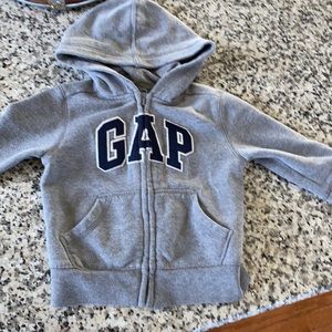 Gap zip up sweatshirt